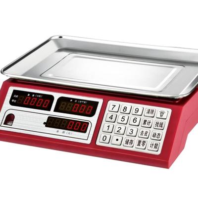 China With Tray 30kg Scale 1g 40 Kg Electronics Digital Price Computing Scale Calculating Tabletop Digital Scale for sale