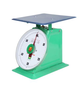 China Kitchen Food Weighing 2022 HOT SALE 60kg 100kg 150kg Commercial Household Mechanical Spring Dial Balance Scale With Platform for sale