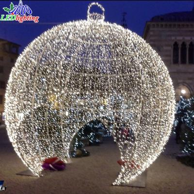 China 2021 Premium Quality Static or Flicker 3D String Light Decoration Foldable Light Round Ball Pattern Light for sale