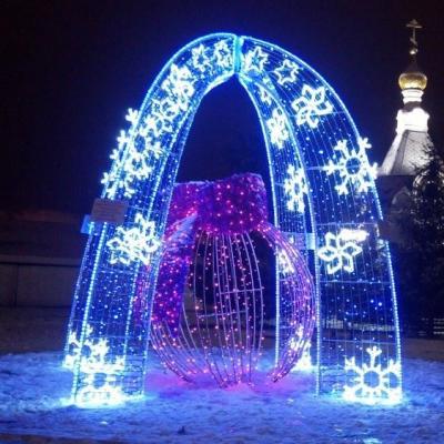 China Firm or twinkle NEW DESIGN STREET FESTIVAL ARCH DECORATION ARCH PATTERN LIGHT for sale