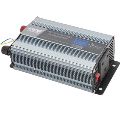 China AC 220V 600W DC 12V Pure Sine Wave Inverters Car Solar Price Off Grid Invater Micro Smart Power Inverter 300W 150*104*60mm for sale