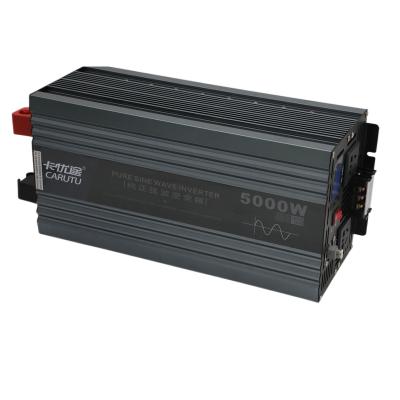 China Hot Selling High Frequency Pure Sine Wave Power AC Inverter 12v 24v 48v 220v 5000 Watt With Display In 360*165*140 Solar Inverters for sale