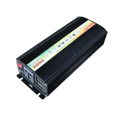 China Modified Sine Wave Power Inverter 1000watt 2000W/4000W(Peak) 12V DC To 110V AC Inverter With Intelligent LCD Display 280*120*70 for sale