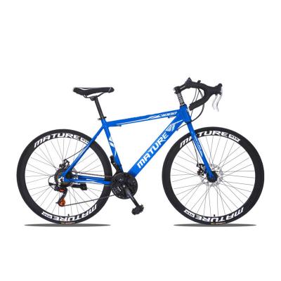 China 700C colorful variable speed bike the best selling cheap price 700C aluminum alloy brake road bike dual disc cycle for sale for sale