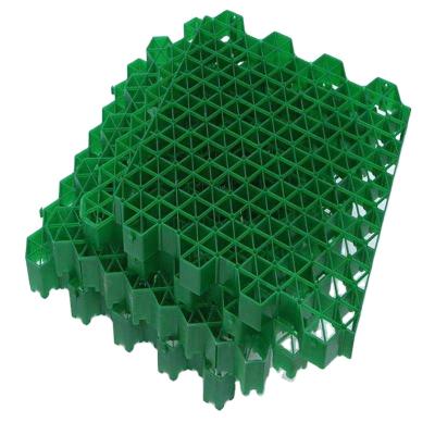 China Contemporary 40 mm HDPE plastic parking grass grate plastic grass protection grate for sale