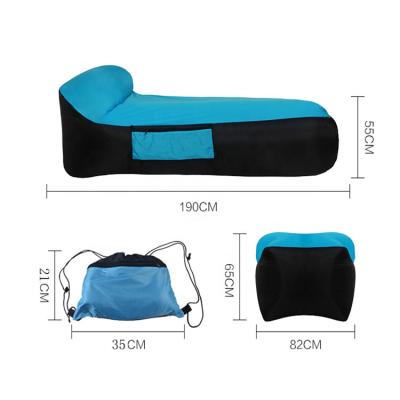 China Just Fill The Hot Air Amazon Sale Lounge Sofa Bed Ideal Inflatable Sofa For Pool And Beach Parties for sale