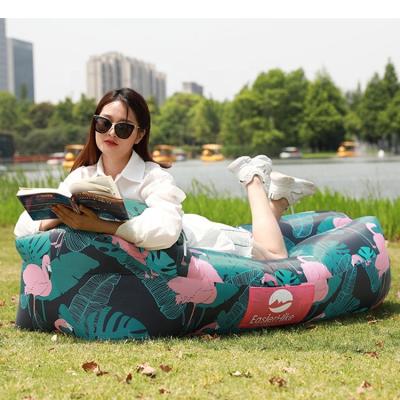 China Wholesale 190/210T Inflatable Sofa Beach Lazy Air Sofa Cum Bed for sale