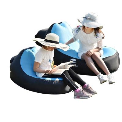 China Just Fill Air Bag Outdoor Portable Furniture Lazy Sofa Bed Chair for sale