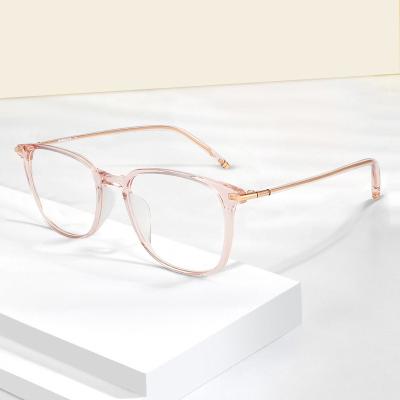 China Reading Glasses Blue Light Anti Game Glasses Frames Myopic Square Glass Frame for sale