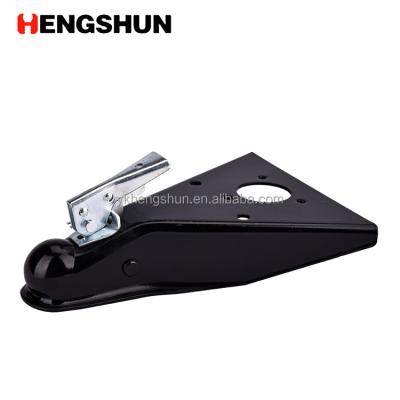 China Top Supplier Towing Parts Connecting 2 Inch A-Frame Trailer Black Coupler for sale