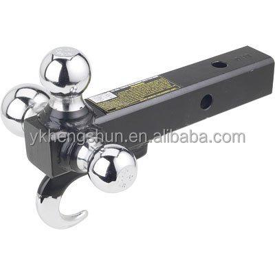 China Towing Triple Ball Trailer Hitch / Tri Ball Mount (Tube Leg) for sale