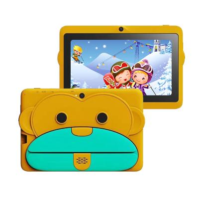 China Drop Resistance Kids Tablet 7 Inch Android 1+16GB 1024*600 Cartoon Tablet For Kids Low Price Dual System Kids Educational Tablet for sale