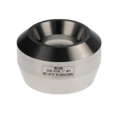 China F316L ASME B16.11 A182 F316L SMLS NPT 1