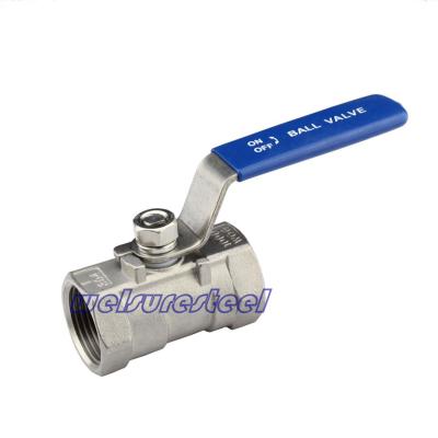 China General Stainless Steel L/T Type Threaded End Ball Valve 1pcs for sale