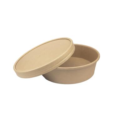 China Wholesale Custom Disposable Eco Friendly Disposable Fruit Salad Bowl With Lid for sale