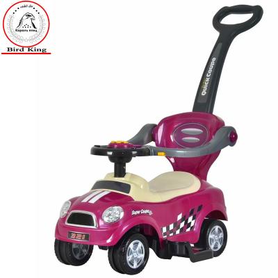 China Children's scooters, walkers with push-bar guardrails, scooters with music bird king 321 for sale