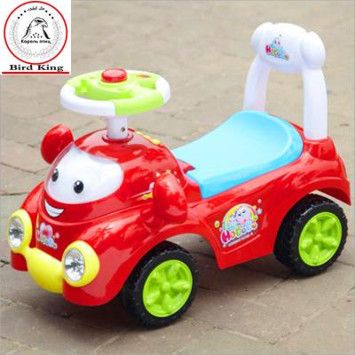 China Children's Twisted Car Four Wheels With Music Wheels Baby Scooter 1-2-3 Years Old Roller Silent King 313 for sale