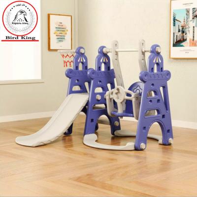 China Multifunctional Baby Swing Jumpsuit Kindergarten Children's Toy Slide Bird King Z-0003 Home Indoor Playground Small Children for sale