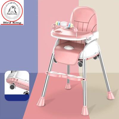 China Chinese portable bb stool child foldable infant seat and children's home dining table dining chair bird king for sale