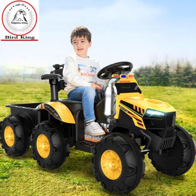 China ATV Can Sit On A Boy Remote Control Off-Road Vehicle With Net Red Car Filling Children'S Electric Bucket Toy Tractor Tl-001 for sale