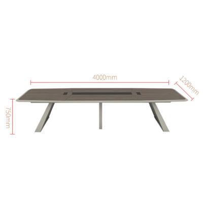 China Foldable Simple Modern Simple Modern Conference Room Reception Table Long Furniture Office Negotiation Table for sale