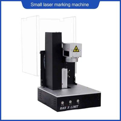 China 0.1mm Fiber Laser Marking Machine 25KHz-100KHz Tafelvlak Fiber Laser Engraver Te koop