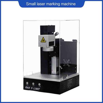 China 25KHz-100KHz Desktop Laser Marker 10Watt Desktop Laser Marking Machine Te koop