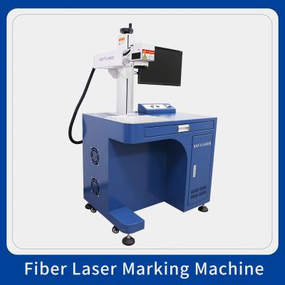 China 50 Watt glasvezellasermarkeringsmachine 25KHz-100KHz 50w handheldlaser Te koop