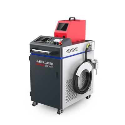 China Máquina de soldadura por láser portátil de 220V 1500W Soldadura por láser móvil de 1.5Kw en venta