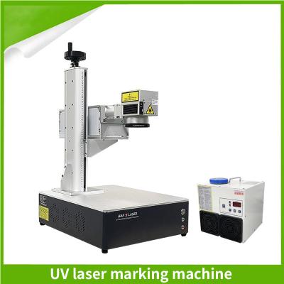 China L3UV-I Escritor de láser ultravioleta 355nm Máquina de marcado con láser ultravioleta de escritorio en venta