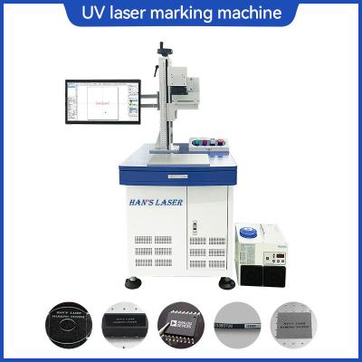 China Gravador de marcação a laser UV de 3-5W com potência de 220V para gravação fina à venda