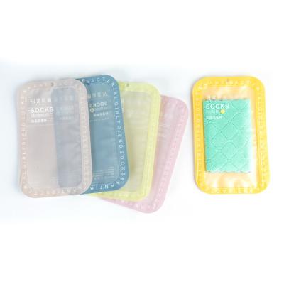 China Custom Zipper Pouch Color Style Moisture Proof Matte Side Packaging Bags Resealable Trouser Polyester Film Plastic Bags for sale