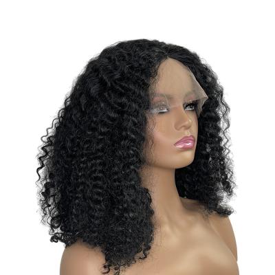 China Hd Brazilian Hair Vendor KUQI Brazilian Hair Transparent Afro Swiss Wave Hd Lace Front Wigs Human Hair Wigs For Black Women for sale