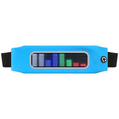 China Water Proof Led Waist Bag OEM adversting Led Pussy Pack Outdoor Sport Belt Pouch Bag Custom Logo Led Waist Bag for sale