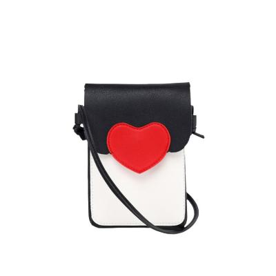 China Fashion Custom Mini Small Heart Shaped Funny Fashion Sling High Quality Lady Bags Handbags Women Bags for sale