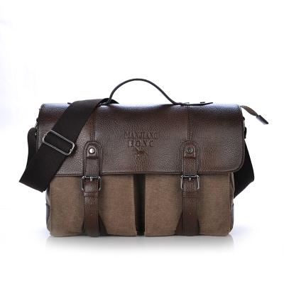 China Waterproof Briefcase Logo Sling Bag Business High Quality Custom Messenger Bag Men for sale