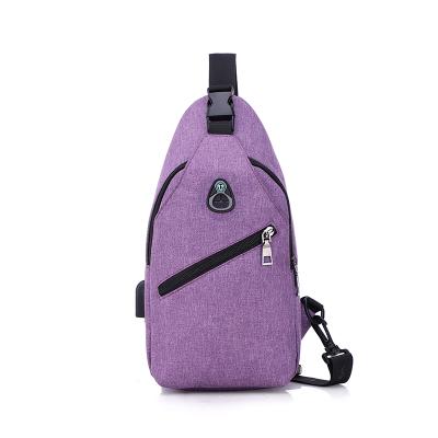 China Cheap Fashion Sling Bag Daily Backpack Mens Messenger Bag Oxford Cloth Chest Bag for sale