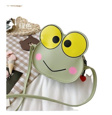 China Fashionable Waterproof Animal Clips Shoulder Small Cross - Mini Body Bags PU Leather Kids Handbags For Girls for sale