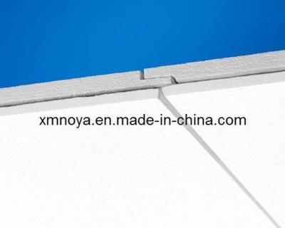 Cina Assorbimento del suono Tavola di soffitto in fibra di vetro nascosto B 600*1800*20/25 1200*1200*20/25 in vendita