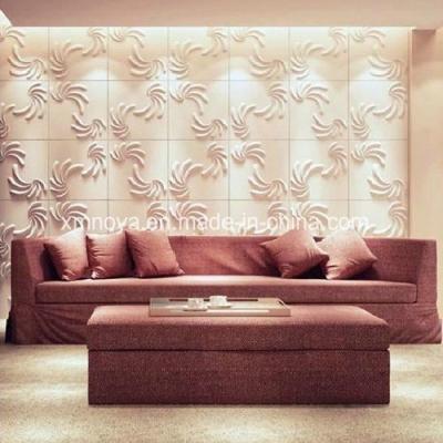 China Interior Decoration 3D PVC Wall Panel with Textured Design and Acoustic Properties for sale