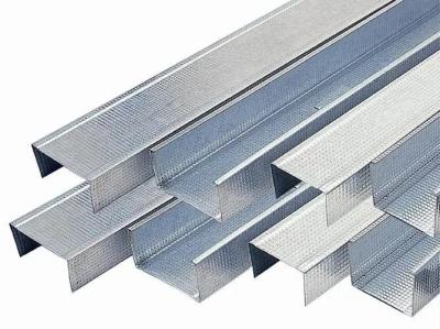 China Galvanized Steel Keel for Building Light Channel 50*35/70*35/73*36mm Height 25mm for sale