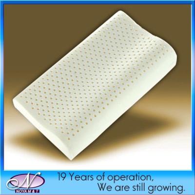 China Plain Style Anti-Static Latex Filling Double Adjustable Massage Pillow for Adults for sale