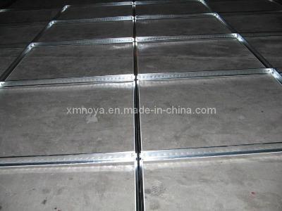 China 0.40-1,0 mm Dicke Feuerdichtes Galvanisiertes Tee-Gitter für aufgehängte Decken T-Bar zu verkaufen