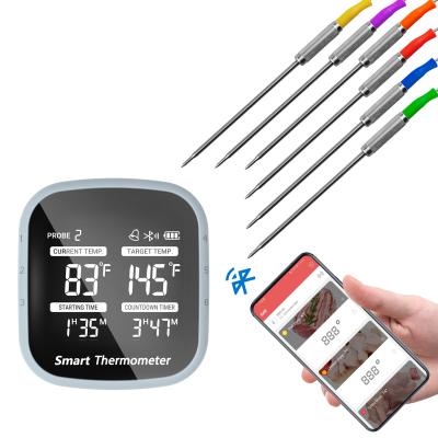 China Wireless Meat Thermometer Digital Meat Thermometer Kitchen Cooking Food Temperature Instruments Digital Thermometer for sale