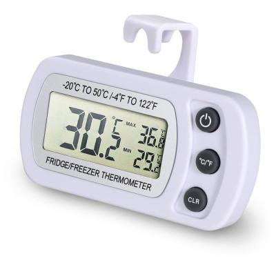 China Fridge Thermometers Digital Cold Room Thermometer Freezer Fridge Thermometer for Fridge with Min Max Record Function for sale