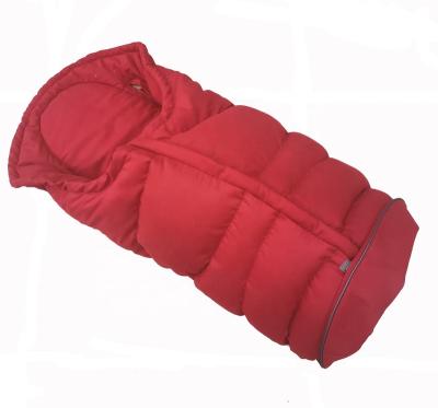 China Universal Front Zipper Stroller Footmuff for Baby Stroller and Car Seat Sleeping Bag Warm Bag for sale