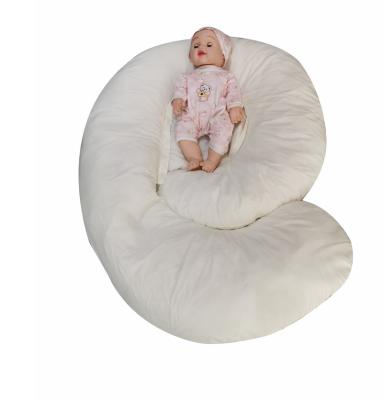 China Pregnant and Nursing PORTABLE Full Body Maternity Cushion Maternity Support Women Full Body Pregnancy Pillow with Washable Outer Cover for sale