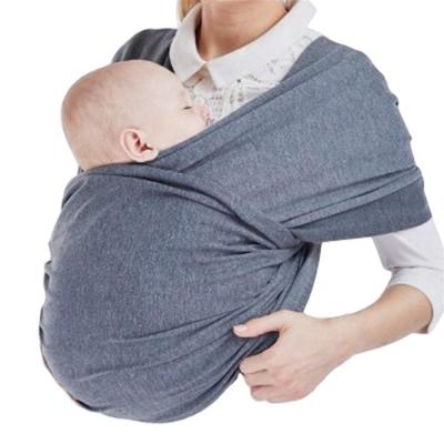 China Eco-Friendly Cotton Baby Carrier Carrier Soft Breathable Organic Bamboo Baby Carrier Sling for sale