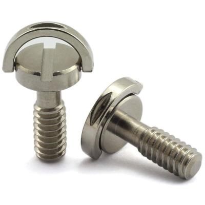 China Pan 1/4-20 Thread D-Clip Stainless Steel Camera Mount Screws for Camera Tripod, D Axis Quick Release Plate for sale