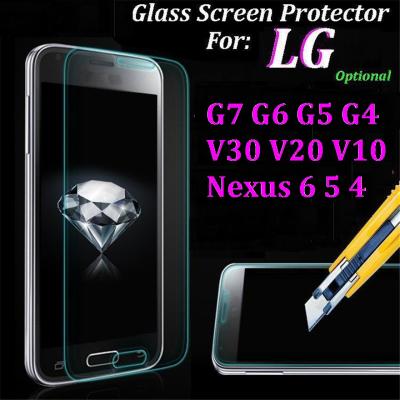 China Mobile Phone 9H 0.3MM Premium Ultrathin Tempered Glass Screen Protector Explosion Proof Flim For LG NEXUS 5x Leon 5 4 G5 G4 G7 NOTE V10 V20 for sale